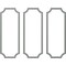 Ekena Millwork 28-in. W x 72-in. H Foster Running Coin Panel Moulding Kit Triple Panel PMLKFO28X72C - alternate 1
